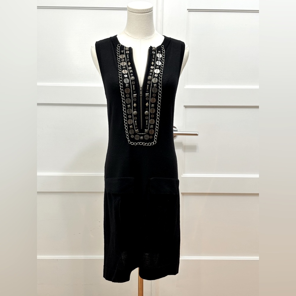 Nanette Lepore embellished knit dress